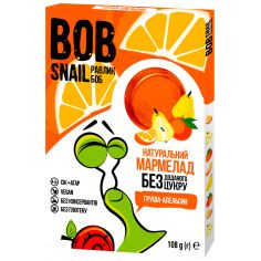 Мармелад груша-апельсин bob snail (Равлик Боб), 108г