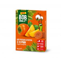 Натуральні хурмові цукерки  bob snail (Равлик Боб), 60г