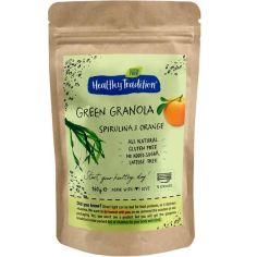 Гранола спіруліна, апельсин, Green Granola, Healthy Tradition, 160г