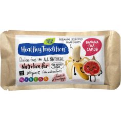 Батончик банан, інжир та кероб, Nutrition bar, Healthy Tradition, 34г