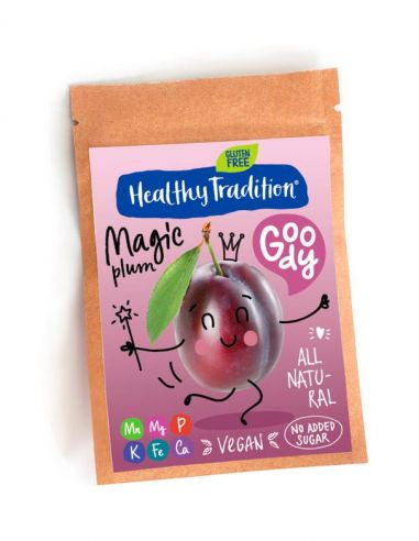 Міні-батончик слива без цукру, Goody, Healthy Tradition, 20г