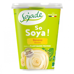 Йогурт соєвий банан органічний, Sojade, 400г