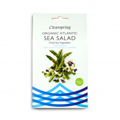 Водорості атлантичні Морський салат сушені, Clearspring, 25г
