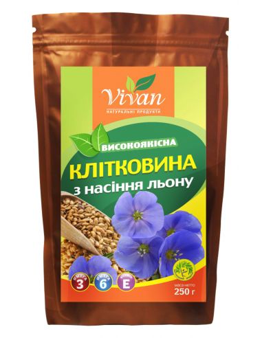 Шрот насіння льону, Vivan, 250г