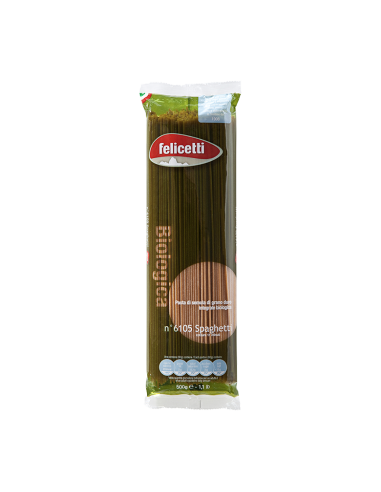 Спагеті з цільнозернового борошна Felicetti, 500г