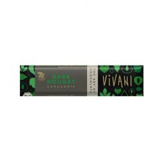Шоколад чорний з нугою та хлібцями, Vivani, 35г.