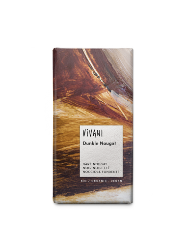 Шоколад чорний з нугою, Vivani, 100г