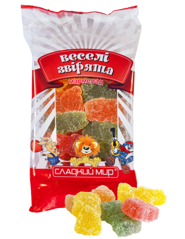 Мармелад "Веселі звірята", Солодкий світ, 300г