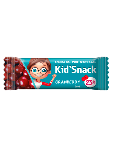 Батончик з журавлиною KidSnack, 30г