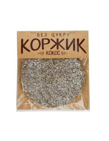 Козинак кокос, Коржик, 50г