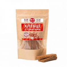 Хлібці з томатами без солі, Жива кухня, 100г