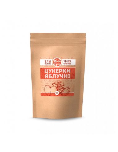 Цукерки "Яблучні", Жива кухня, 100г