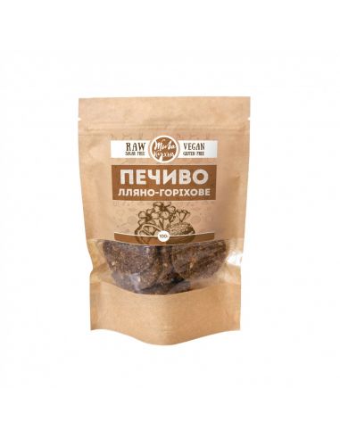 Печиво "Лляне-горіхове", Жива кухня, 100г