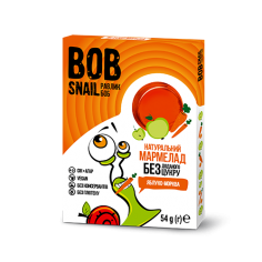 Мармелад яблуко-морква bob snail (Равлик Боб), 54г