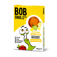 Мармелад яблуко-груша-лимон bob snail (Равлик Боб),108г