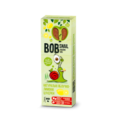 Натуральні яблучно-лимонні цукерки bob snail (Равлик Боб), 30г