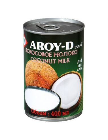 Молоко кокосове, ж/банка, Aroy-D, Тайланд, 400г