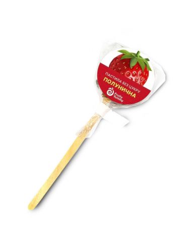 Пастила на паличці полунична, Fruity Yummy, 15г