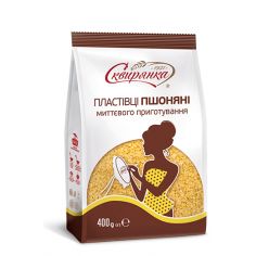 Пластівці пшоняні (не потребують варки), Сквирянка, 400г