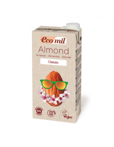 Молоко з мигдалю класичне, Ecomil, 1000мл
