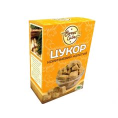 Цукор тростинний коричневий колотий, ТМ Sweet Cubes, 250г.