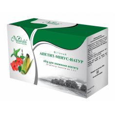 Фіточай "Апетит мінус-Натур" , Naturalis, 20 пак/ по 1,5г