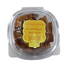 Пастила яблучна "Рум'яні щічки", (креманка), 170г
