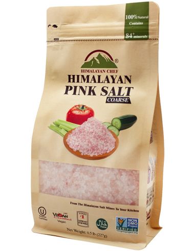 Сіль гімалайська рожева крупна, Himalayan Chef, 227г