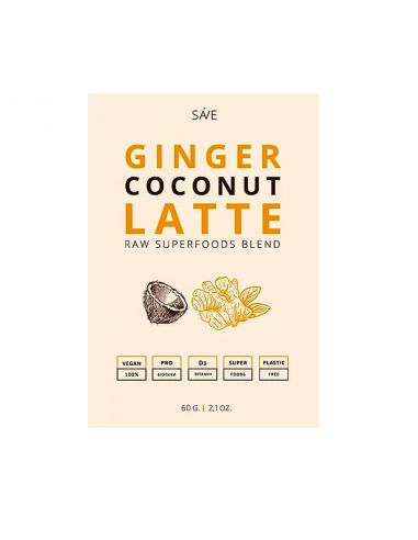 Суміш суперфудів GINGER COCONUT LATTE, Ponko, 60г