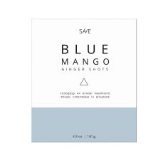 Цукерки Ginger shots BLUE MANGO, Ponko, 140г
