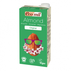 Молоко мигдальне з сиропом агави, EcoMil, 1000мл