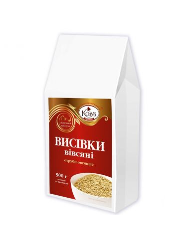 Висівки вівсяні, Козуб Продукт, 500г