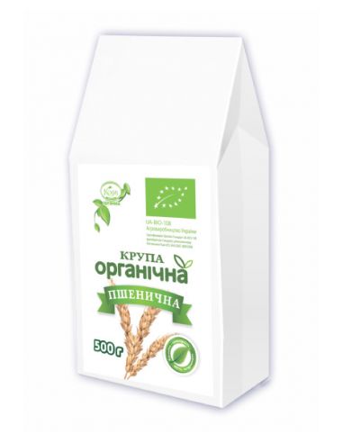 Крупа пшенична органічна, Козуб, 500г