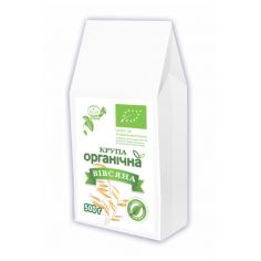 Крупа вівсяна органічна, Козуб, 500г
