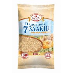 Пластівці 7 злаків та насіння гарбуза, Козуб Продукт, 400г
