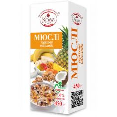 Пластівці мюслі горіхова насолода, Козуб Продукт, 450г