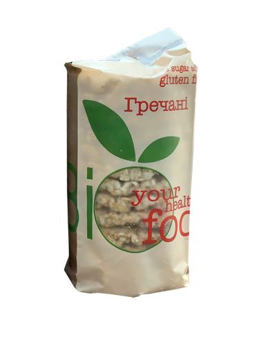 Хлібці хрусткі гречані, Biofood, 100г