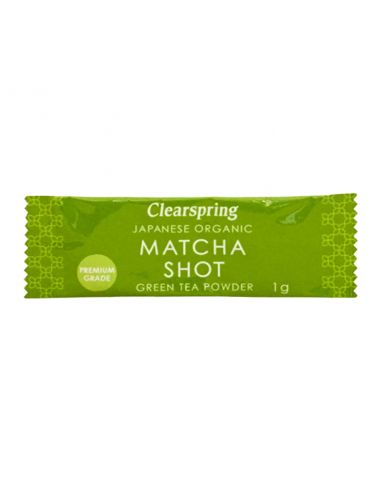 Чай зелений Матча у саше, Clearspring, 1г