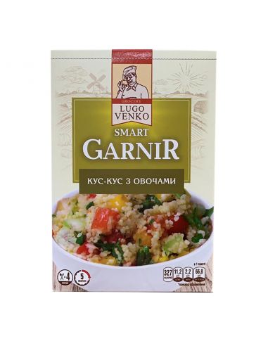 Кус-кус з овочами, Smart Garnir, LugoVenko, 166г