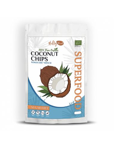 Чіпси кокосові, Mealty Nut, 160г