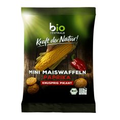Коржики кукурудзяні з паприкою органічні 50г, Bio Zentrale