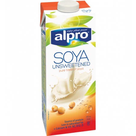 Молоко соєве без цукру, Alpro, 1000мл