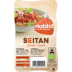 Сейтан (фарш) подрібнений органічний, De Hobbit, 200г