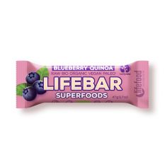 Батончик Чорниця-Кіноа, Lifefood, 47г
