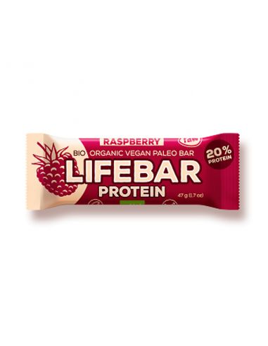 Батончик протеїновий Малина, Lifefood, 47г