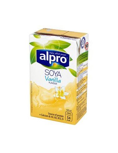 Молоко соєве ванільне, Alpro, 250мл