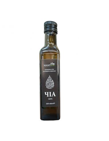 Олія чіа сиродавлена, Manteca, 220 мл