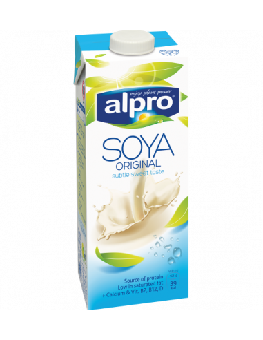 Молоко соєве натуральне, Alpro, 1000мл