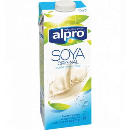 Молоко соєве натуральне, Alpro, 1000мл