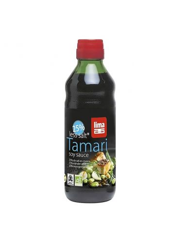 Соус соєвий менш солоний Tamari, Lima, 250 мл
